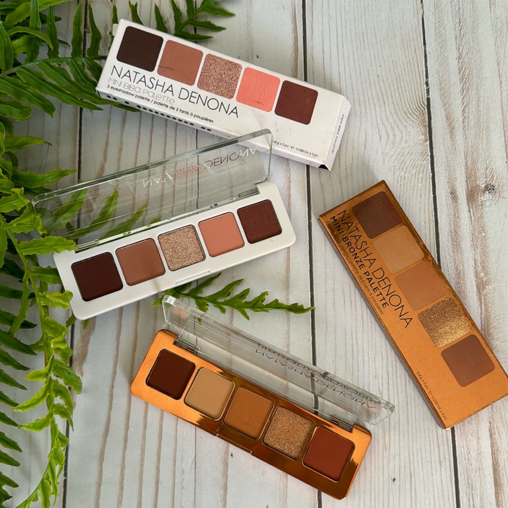 Natasha Denona mini palettes (Biba & Bronze)